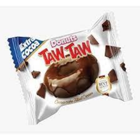 صورة  تاو تاو دوناتس شوكلاتة مغطي بالكاكاو