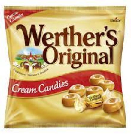 صورة ويرذرز اورجينال حلوى القهوة الكريمية - 125 جرام