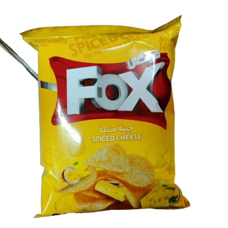 صورة شيبسي فوكس بطعم الجبنة المتبلة