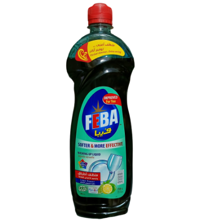 صورة فيبا منظف أطباق ولجميع الأغراض المنزلية بقوة الليمون الأخضر- 600 مللي